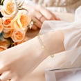 thumbnail image 4 of 8.2 Inch Initial Bracelets for Women Letter A-Z Initial Bracelet - Heart Initial Bracelets for Women Letter Initial Heart Bracelets - For Daily Styling & Gift, 4 of 4