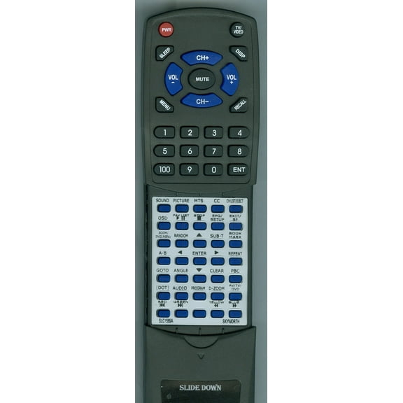 Replacement Remote for SKYWORTH RTSLC1569A, SLC1519A3S, SLC1969A3, SLC1971A3C, SLC1971A3, SLC1569AM3, SLC1919A3S, SLC1369A3, SLC1569A, SLC2219A3S, SL