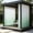 Green#38, variant on 79"x71" Outdoor Waterproof Curtain, Thickened Privacy Screen Panel with Hanging Rings, Sun Shading Drape for Patio, Pergola, Porch & Gazebo, Windproof Fabric, 1 Panel