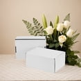 thumbnail image 5 of 30 Pack 9x6x4 Shipping Boxes, White Corrugated Cardboard Mailer Box for Packing Small Business, 5 of 8