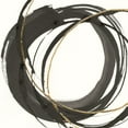 thumbnail image 3 of Gango Home Decor Contemporary Gilded Enso I & II; Two 12x12in Art Prints in Brown Frames, 3 of 6
