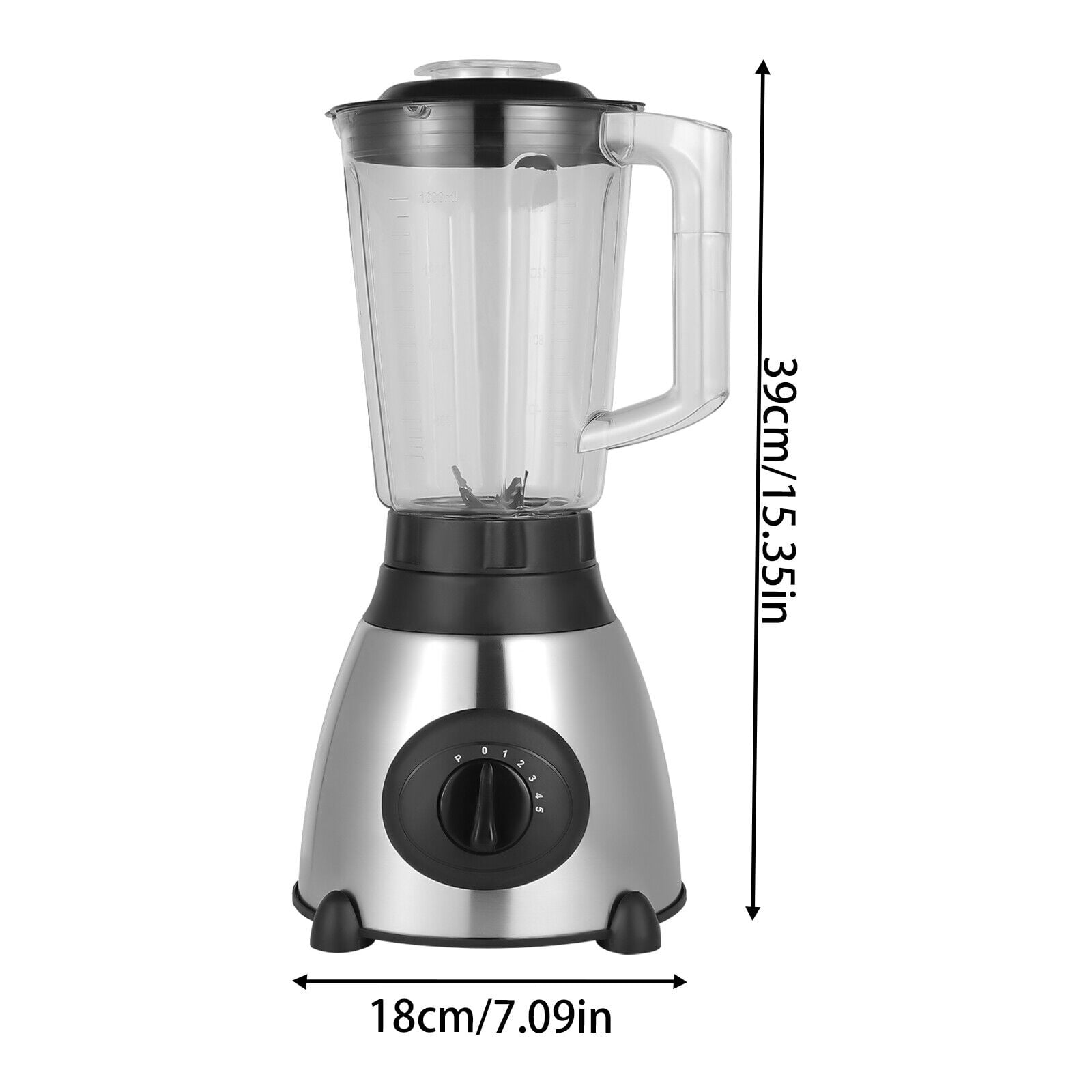 PEAKORAY66 Multifunctional Smoothie Food Processing Blender Corded Electric Mixer 1.6L