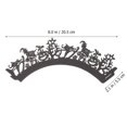 thumbnail image 2 of SEWCHICS  Cupcake Wrapper 24Pcs Cake Wrapper Black Paper for Cakes, 2 of 5