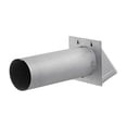 thumbnail image 2 of Lambro 4-In., 26-Gauge Paint-Grade Galvanized Wall Exhaust Hood Vent with Damper and 11-In. Pipe, EC-34400G-PG, 2 of 5