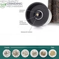 thumbnail image 2 of GUTALOR Salt and Pepper Grinder,Stainless Steel Refillable Salt & Peppercorn Shakers Adjustable Coarseness for Spices,Fresh Ground Pepper,Himalayan Or Sea Salts, 2 of 7