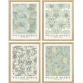 thumbnail image 2 of PixonSign Adhesive Posters Classic William Morris Floral Pattern Prints, Set of 4 Nature Flowers Fine Arts, Country/Farmhouse Wall Décor, Vintage Wall Art for Home Decor - 12"x16", 2 of 5