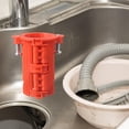 thumbnail image 1 of Tuerca de grifo de cocina duradera, tuercas de seguridad de instalación rápida, tuerca de acoplamiento de instalación universal, herramienta de fijaci rojo Soledad Contratuerca del grifo, 1 of 10