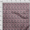 thumbnail image 2 of oneOone Cotton Silk Rose Pink Fabric Florals Dress Material Fabric Print Fabric By The Yard 42 Inch Wide-NZY, 2 of 4