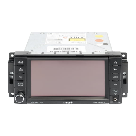 Restored 201314 Chrysler 200 AM FM Radio XM Aux Navi CD DVD Player P05091656AC OPT RHR (Refurbished)