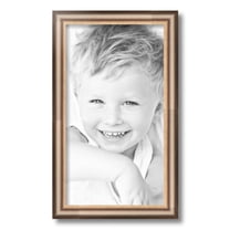 ArtToFrames 10" x 18" Anique Silver Picture Frame, 10x18 inch Silver Wood Poster Frame (WOM-4964)