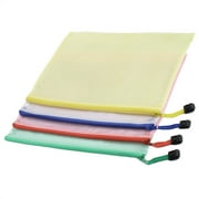 Office Waterproof Document File Folder Holder Bag Assorted Color 4pcs