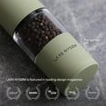 thumbnail image 5 of LARS NYSØM Salt and Pepper Grinder Set I Salt and Pepper Mills with Adjustable Ceramic Grinder 2 pieces I Manual Design Spice Mill Set (Sage Green), 5 of 7