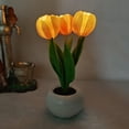 thumbnail image 3 of DISHAN LED Night Light Create Atmosphere Energy-saving Practical LED Simulation Tulip Night Light Party Decoration, 3 of 4