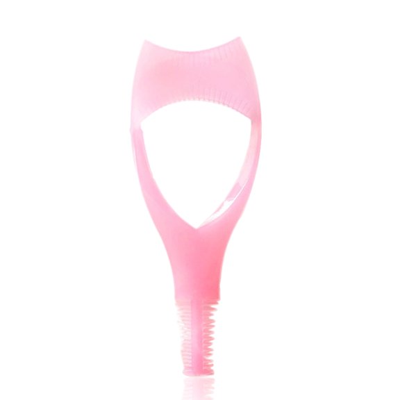 Seitruly Protector de máscara 3 en 1, aplicador de rizador de pestañas naturales postizas portátil, protector de guía, suministros de belleza para Difuminador de ojos Seitruly CE001053-00