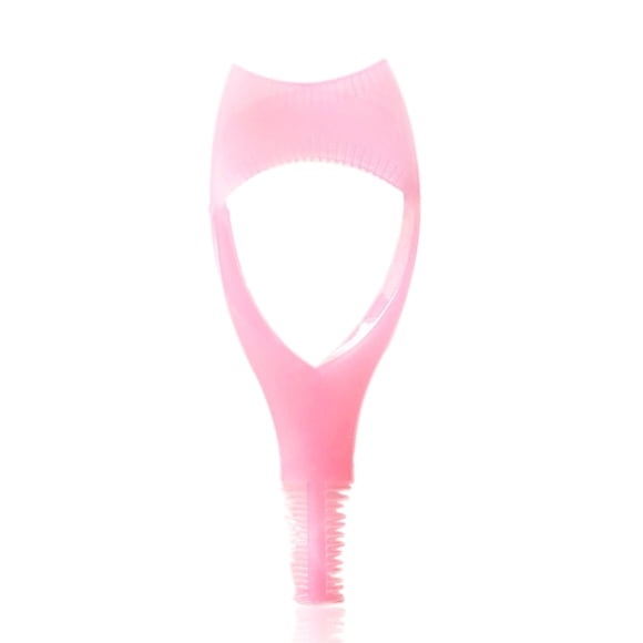 Seitruly Protector de máscara 3 en 1, aplicador de rizador de pestañas naturales postizas portátil, protector de guía, suministros de belleza para Difuminador de ojos Seitruly CE001053-00