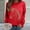 Red, variant on GZWYHT Vintage Horse Print Sweatshirts for Women Riding Horse Lover Long Sleeve Crew Neck Pullover Tops Casual Loose Shirts Beige L