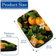 thumbnail image 4 of Tangerine Soft Comfortable Furry Printed Car Armrest Cover Accessory - 12.5x8.2 Inch, 4 of 6