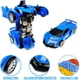 thumbnail image 4 of Toy Cars for 2-7 Year Old Boys, Transforming Toys Cars for 3 Year Old Boys and Toddlers, Robot Cars Toys for 4 Year Old, 4 of 8