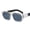 Transparent grey, variant on Mens Retro Square Sunglasses UV400 Protection for Outdoor Sports, Cycling, and Fashion Wear