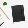 thumbnail image 4 of unbranded Cuaderno Negro Con Y Banda Para Diario Elegante Y Notas Multifuncionales, 4 of 6