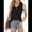 Black, variant on Women'S Sleeveless Tops Summer V Neck Loose Tank Tops, Vest Style T Shirts for Women Dark Green L
