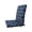 A, variant on Outdoor High Back Chair Cushion, Extra Thick Waterproof Patio Seat Pad, Sun Fade Resistant with Ties