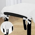 thumbnail image 5 of Wehilion Dining Chair Covers Stretch Parsons Chair Slipcover with Skirt Chair Covers for Dining Room Restaurant Banquet, 5 of 7