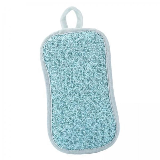 Siruishop 3x6x Cleaning Scrub Sponge Multipurpose Sponges Kitchen for Pots Pans Bathroom Blue