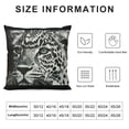 thumbnail image 5 of YINGXI Pillowcases Animal Print Pillow Case Decorative Throw Pillow Cover for Home Sofa Offich 22x22in, 5 of 5