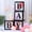 Black, variant on Baby Shower Boxes Party Decorations –Pcs Transparent Balloons Boxes Décor with Letters, Individual BABY Blocks Design for Boys Girls Baby Shower Decorations Black