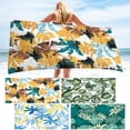 thumbnail image 1 of Xihbxyly Toalla de Playa de Microfibra, Resistente a La Arena y de Secado Rápido, Ligera y Compacta, Ideal para Viajes y Natación, Multiusos, Ideal para Piscina y Playa, Tamaño 30 X 60 Pulgadas., 1 of 7