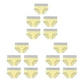 thumbnail image 1 of Guardurnaity 5 piezas de ropa interior de mujer de cintura alta sin costuras Bragas de algodón Braguitas de cintura elástica para deportes de Type1 NO1, 1 of 6