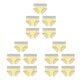 thumbnail image 4 of Sonducket 5 piezas de ropa interior de mujer de cintura alta sin costuras Bragas de algodón de color sólido Calzoncillos de cintura elástica Type1 NO1, 4 of 6