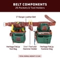 thumbnail image 3 of Set de bolsas para herramientas Occidental Leather Heritage FatLip XXXL, 3 of 6
