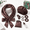 Brown-9 PCS, variant on Satin Heatless Curls Overnight Hair Curlers To Sleep In Curler Rollers No Heat Wrap For Headband 70" Curling Rod Set Women Long W