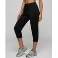 thumbnail image 6 of Real Essentials 3-Pack: Women's Ultra Soft Lounge Capri Joggers Sweatpants Athletic Yoga with Pockets(Available in Plus Size), 6 of 8