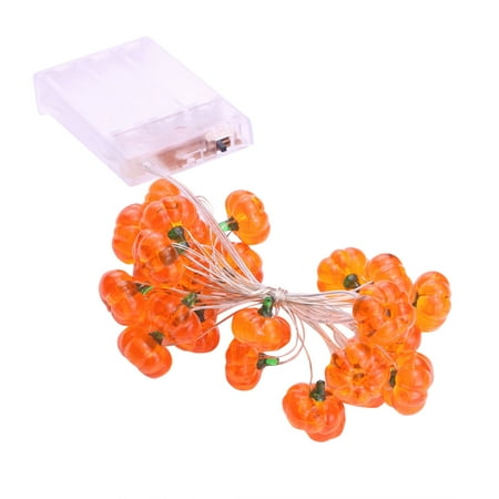 

Bigwheat Halloween Decorations - Cute Squashes Nightlight with 10/20/30LED Options Battery-Powered Lamp for Kids and Adults