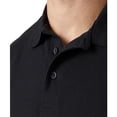 thumbnail image 3 of Playera Polo para Caballero 100% Algodón Marca Optima – Negra, 3 of 4