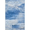 thumbnail image 1 of Safavieh Adirondack Collection ADR112F Silver and Blue Modern Abstract Runner (2'6" x 12'), 1 of 3