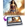 Wonder Woman Edible Cake Image Topper Personalized Picture 1/4 Sheet (8"x10.5")