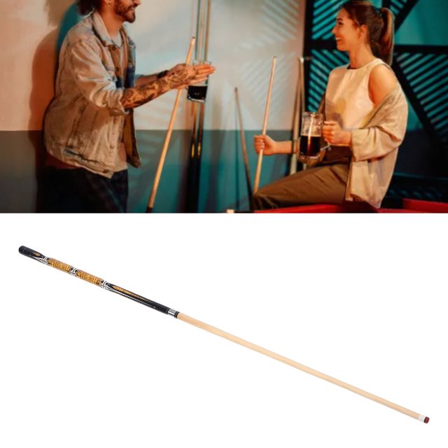 Queue de Billard, Prise Confortable Bois d'Érable Pointe 13mm Queue de Snooker pour Exercices de Performance
