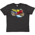 thumbnail image 3 of Inktastic Crotch Rocket Motorcycle Youth T-Shirt, 3 of 5