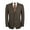 Brown, variant on P&L Men's Slim Fit Sport Coat Stretch Stylish and Versatile Blazer Business Daily Party Suit Jacket