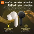 thumbnail image 5 of Xiaomi Nuevos dos pares de auriculares por caja Multiusos Pantalla táctil ANC+ENC H12 Auriculares inalámbricos Bluetooth 5.4, 5 of 5