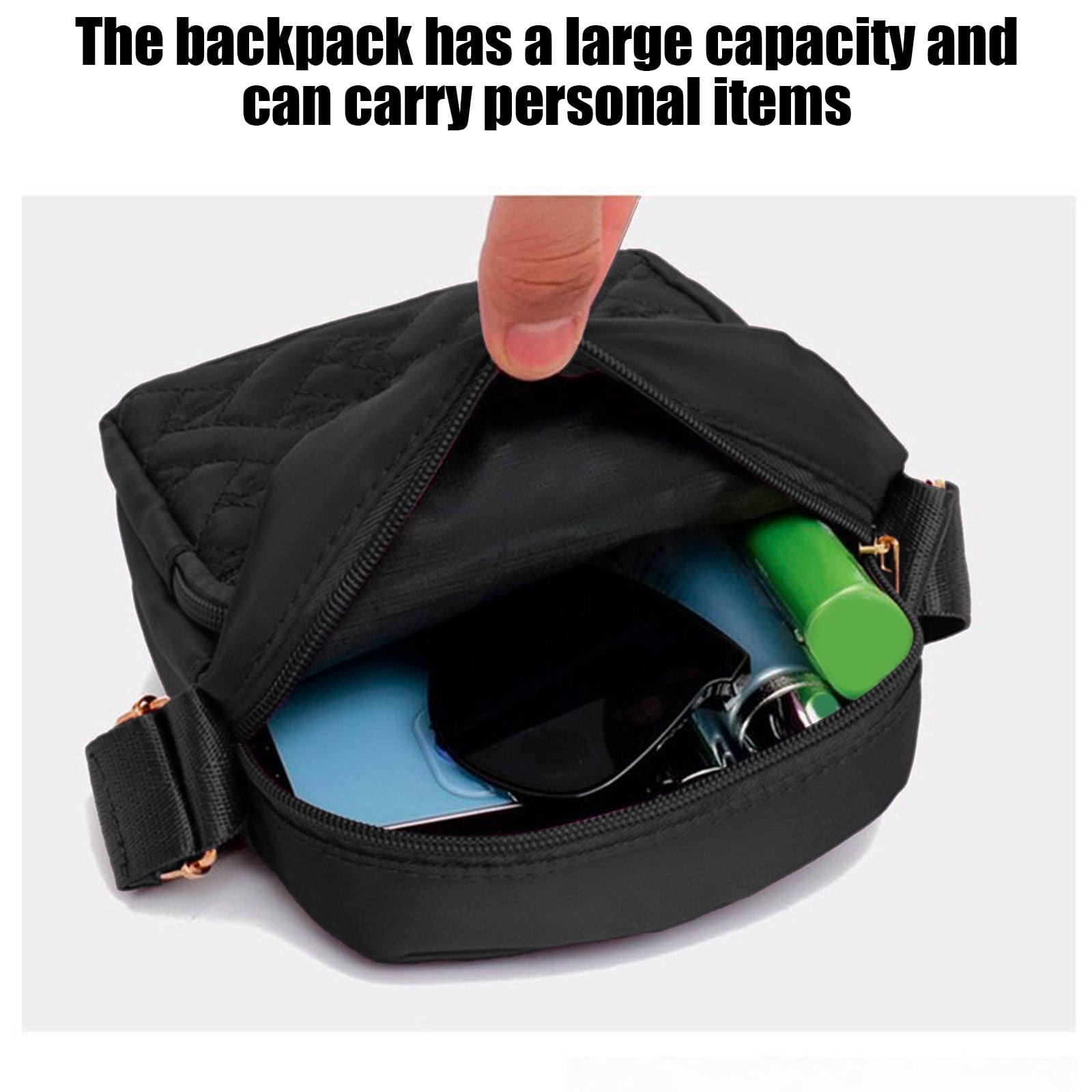LEHOZIHEQ Nylon Crossbody Bags, Purses for Women, Handbags Women's Casual Messenger Bag Waterproof Crossbody Purse
