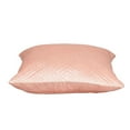 thumbnail image 5 of Parkland Collection Gaia Transitional Quilted Pink Throw Pillow, 5 of 6
