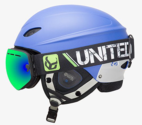 Phantom Helmet w/Audio and Snow Supra Goggles 