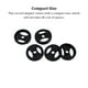 thumbnail image 5 of Advancent Paquete de 5 adaptadores de grabación, accesorios de grabación, tocadiscos, accesorios mejorados, técnicas de Audio, fonógrafo, Accesorios para instrumentos musicales, 5 of 6