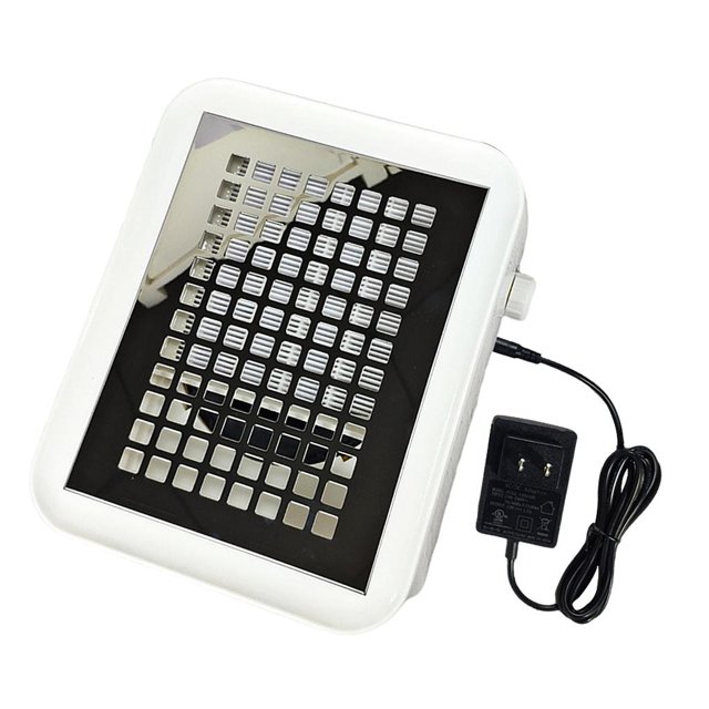 Colector de polvo de uñas aspirador, limpiador de succión de polvo de uñas fuerte para de manicura pedicura removedor de uñas LED - Sunnimix Colector de polvo de uñas