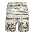 thumbnail image 6 of Naloa Rice Harvest Men's Beach Shorts, Surfing shorts, Swim trunks, Quick Dry Swim Trunks for Surfing Beach Fun - Large, 6 of 9